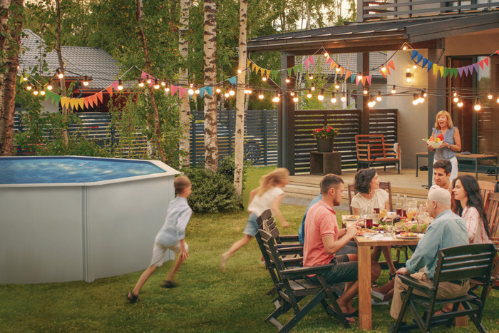 Pool Vit 17450 L Ø460 cm Swim & Fun